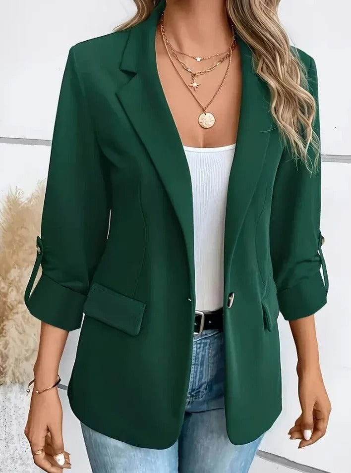 Image of Mary | Women's 3/4 Sleeve Blazer