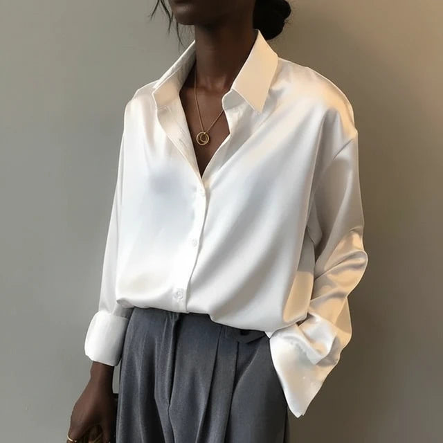 Women's Elegant Button-Down Blouse