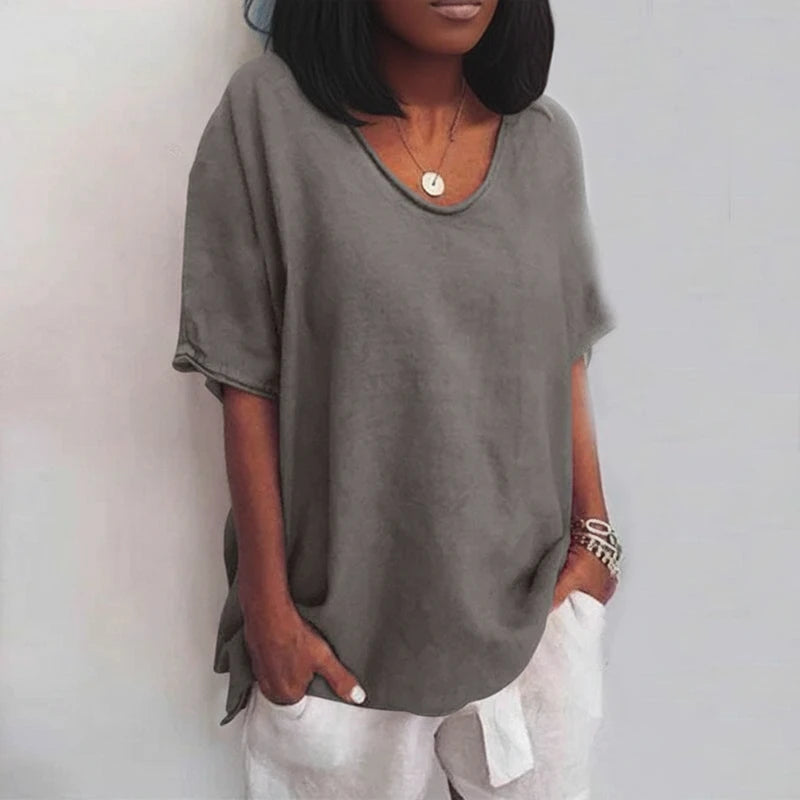 Women's Loose Fit Oversized Blouse