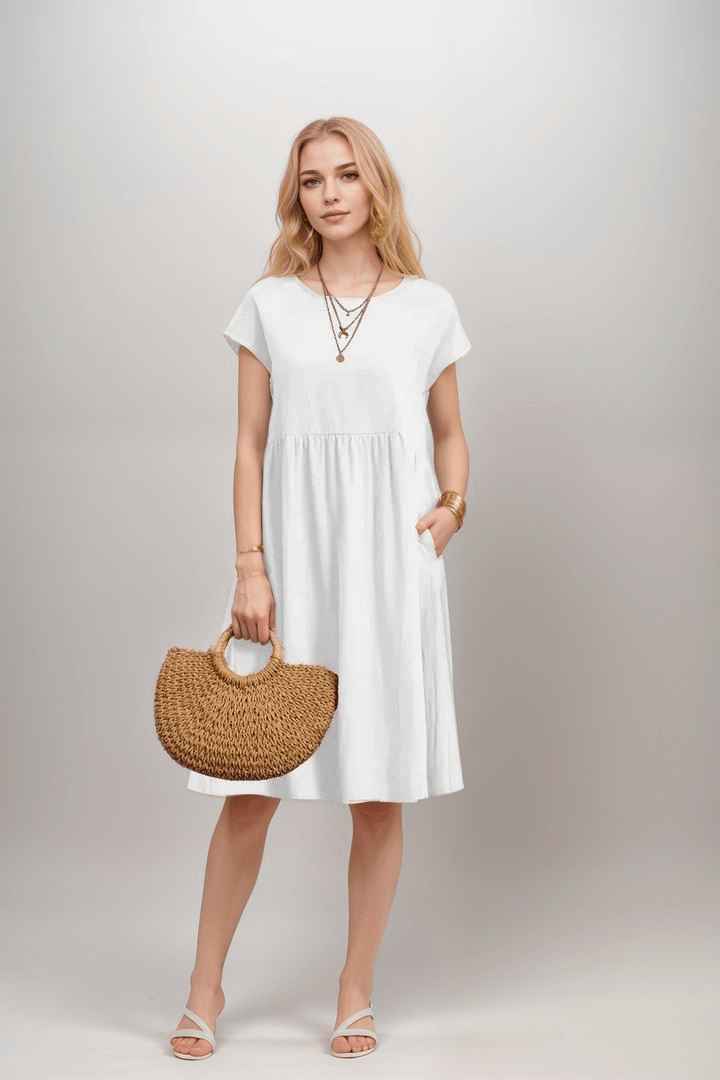 Image of Chelsea | Women's Casual A-Line Midi Dress