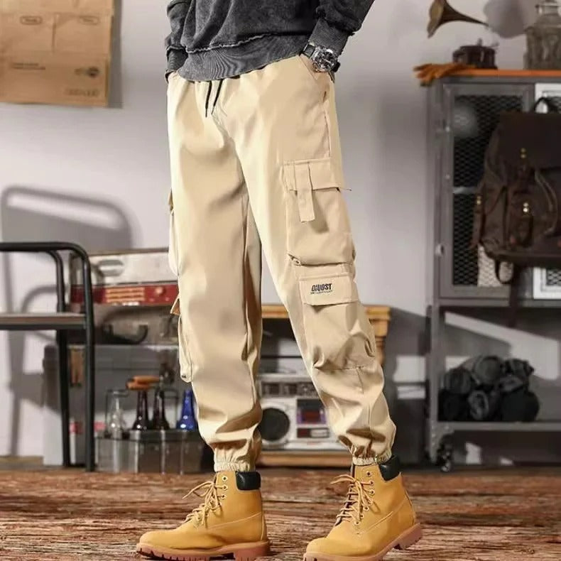 Image of Clark | Men's Drawstring Cargo Jogger Pants