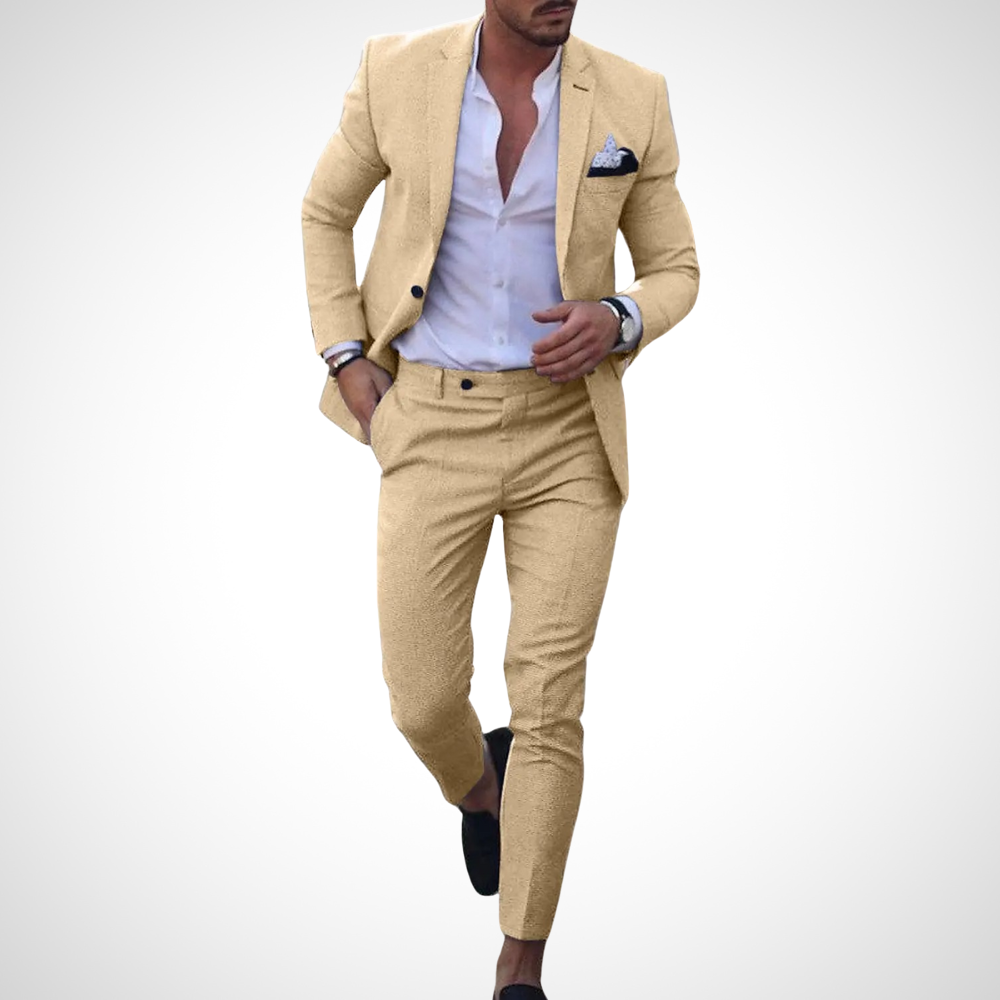 Image of Cornelius | Men's Slim Fit Two-Piece Suit