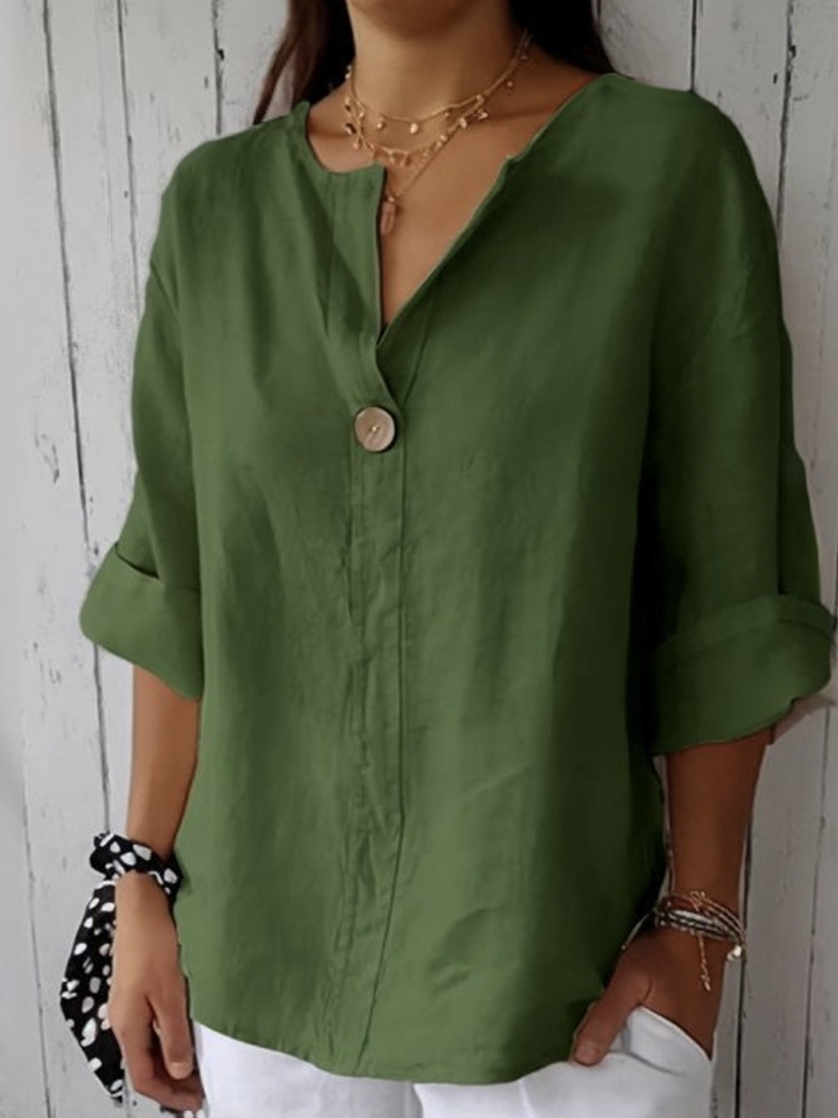 Image of Hope | Women's Button-Down Blouse