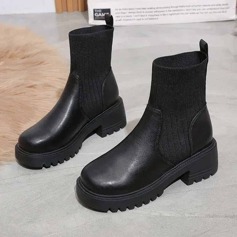 Image of Keyanna | Women's Platform Ankle Boot