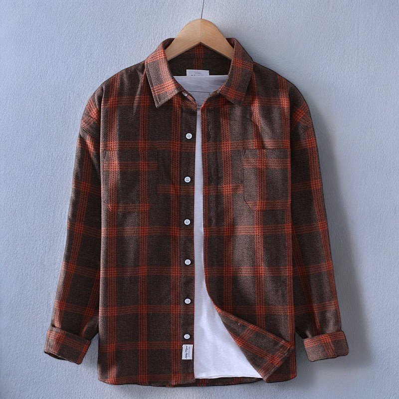 Image of Lee | Men's Button-Down Plaid Shirt