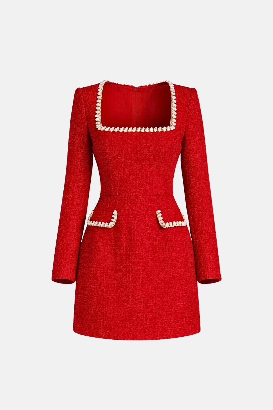 Image of Miranda | Women's Long Sleeve A-Line Mini Dress