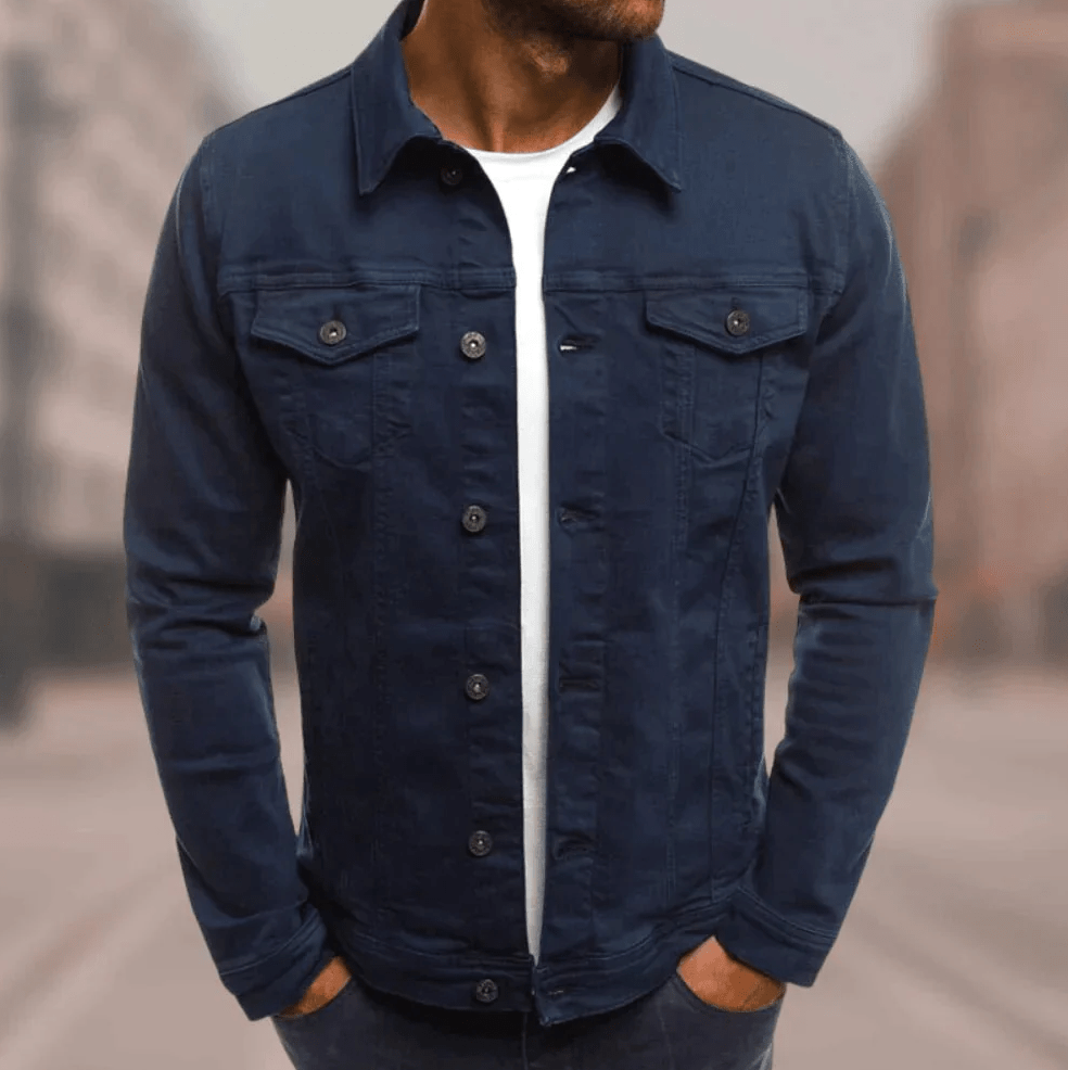Image of Orlando | Men's Button-Down Casual Jacket