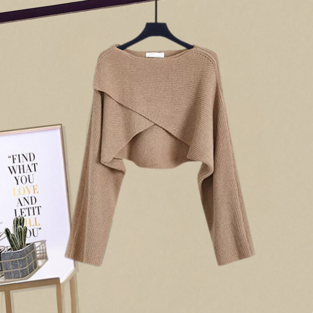 Image of Roxanne | Women's A-Line Midi Dress Two-Piece Set