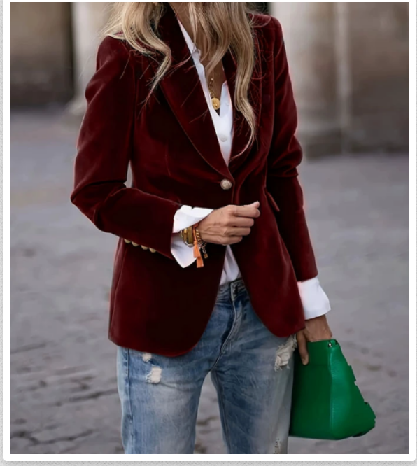 Image of Sally | Women's Fitted Blazer Jacket