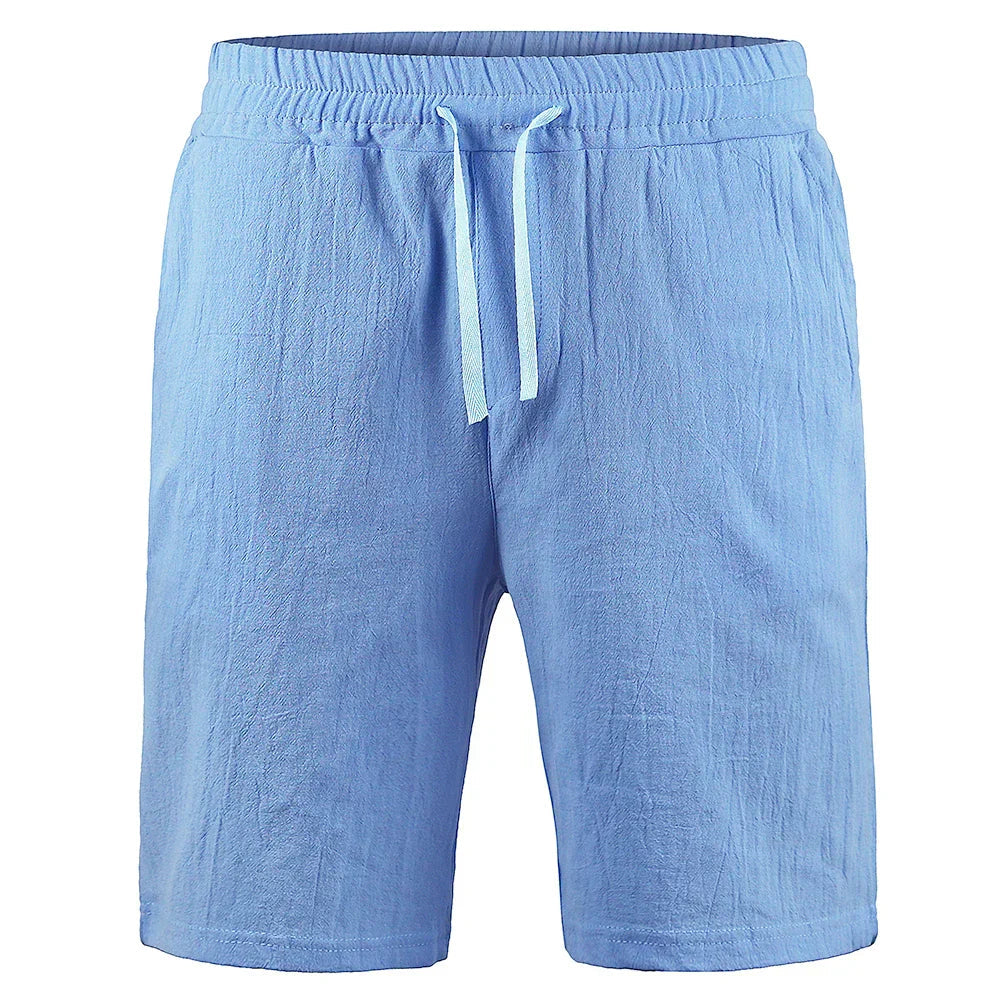 Image of Wade | Men's Elastic Waist Casual Shorts