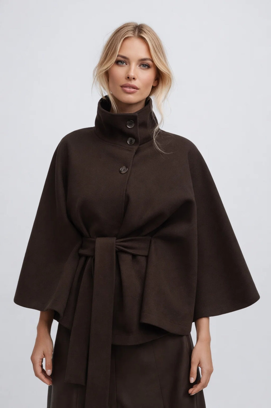 Image of Willow | Women's Cape Belted Coat