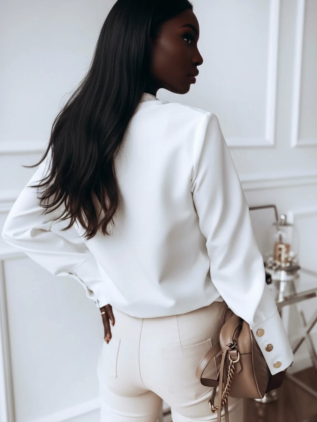 Women's Button-Down Blouse