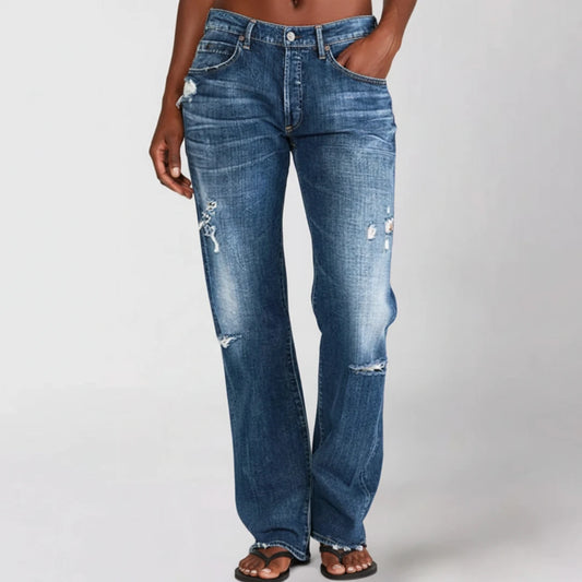 Women's Distressed Jeans