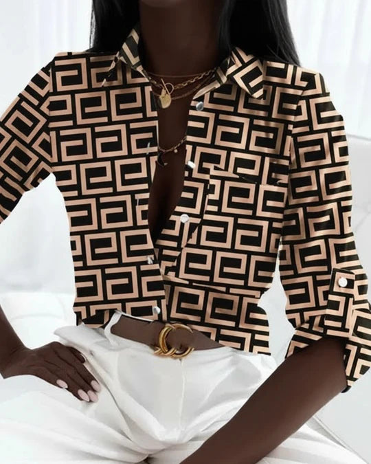 Women's Button-Down Blouse