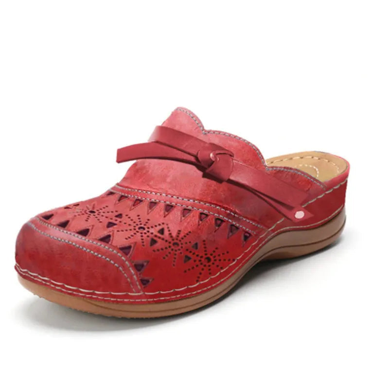 Image of Adeline | Women's Slip-On Clog with Cutout Design