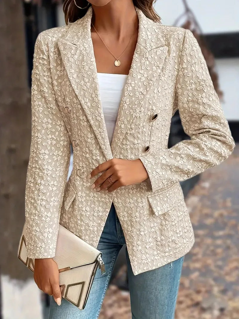 Image of Adrienne | Women's Double Breasted Blazer