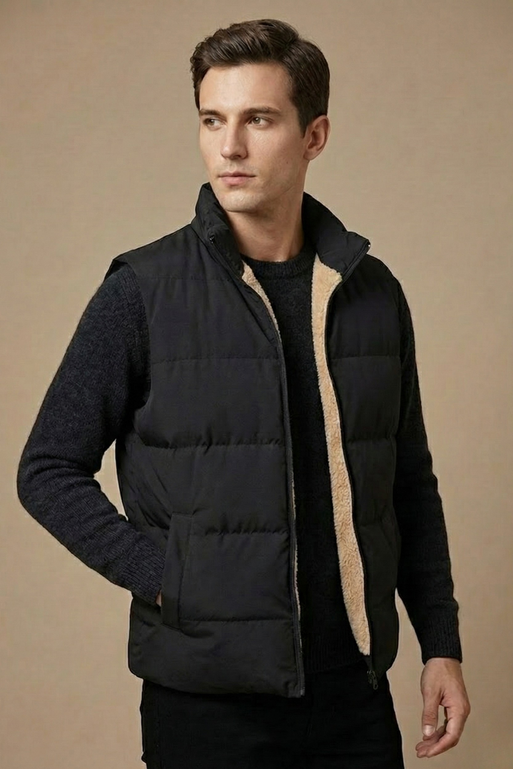 Image of Alan | Men's Quilted Puffer Vest