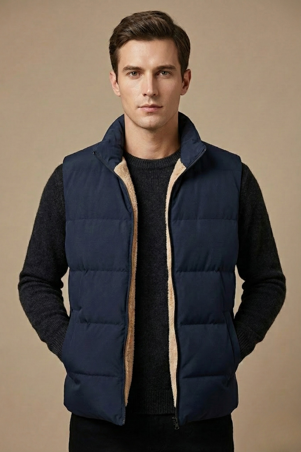 Image of Alan | Men's Quilted Puffer Vest