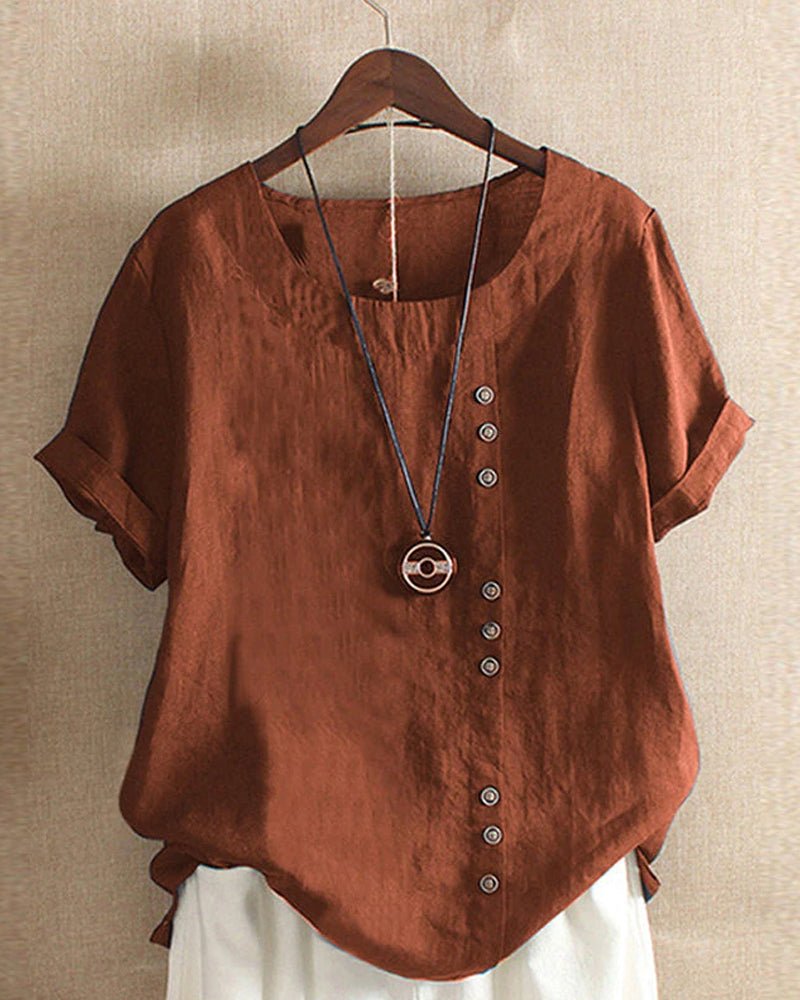 Image of Alison | Women's Button-Down Casual Top