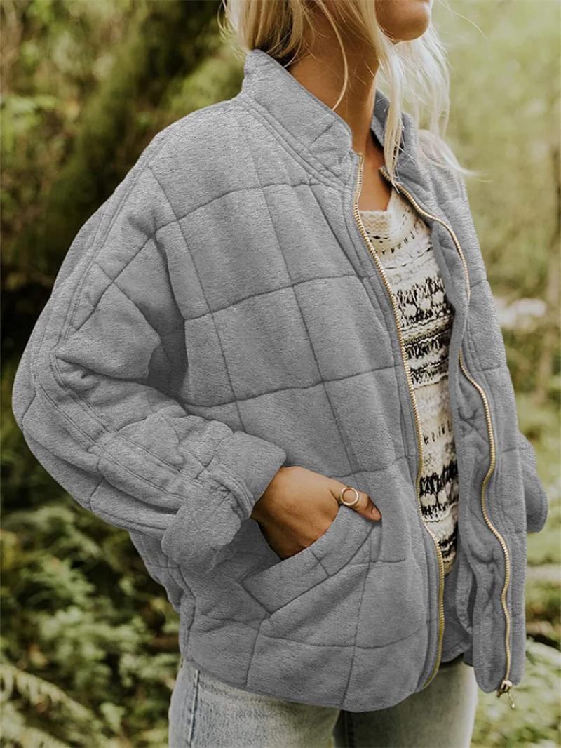 Image of Alyssa | Women's Quilted Zip-Up Jacket
