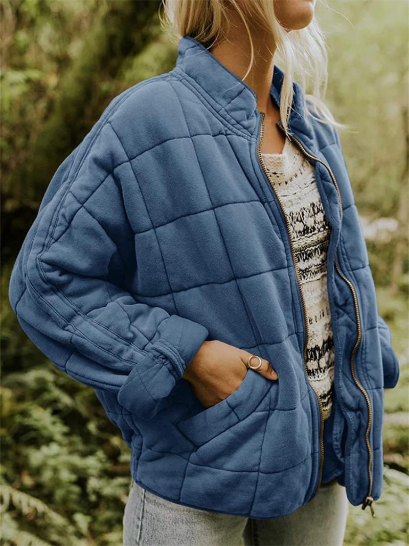 Image of Alyssa | Women's Quilted Zip-Up Jacket