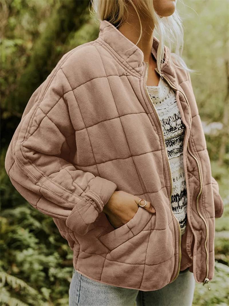 Image of Alyssa | Women's Quilted Zip-Up Jacket