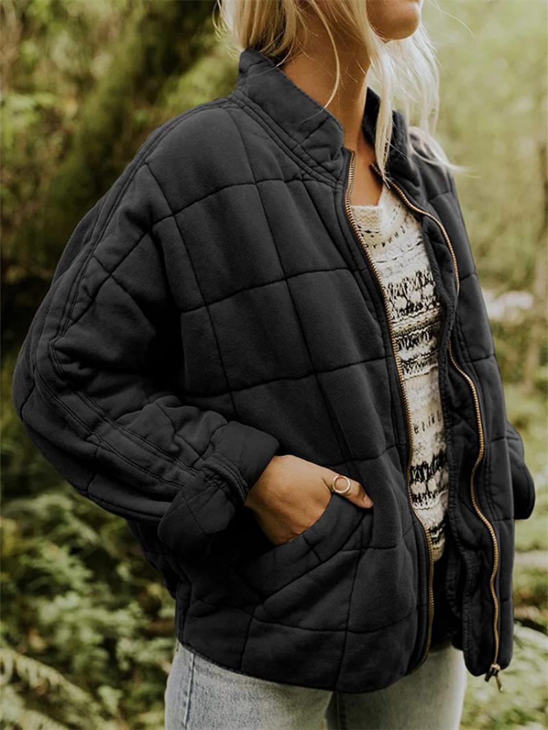 Image of Alyssa | Women's Quilted Zip-Up Jacket