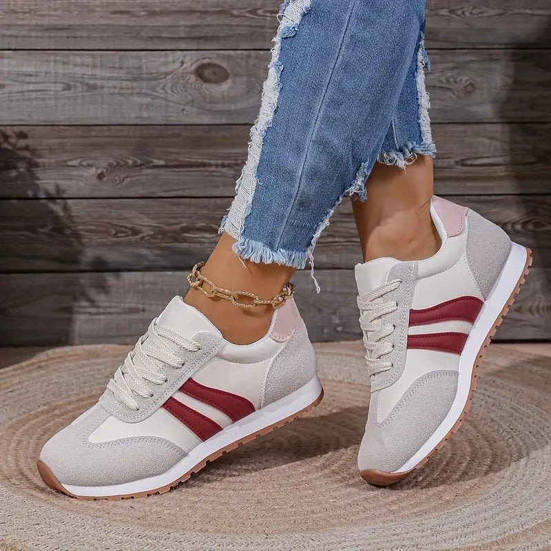 Image of Amber | Women's Lace-Up Casual Sneakers