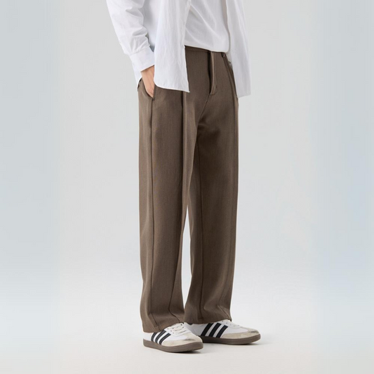 Image of Amos | Men's Wide Leg Dress Pants