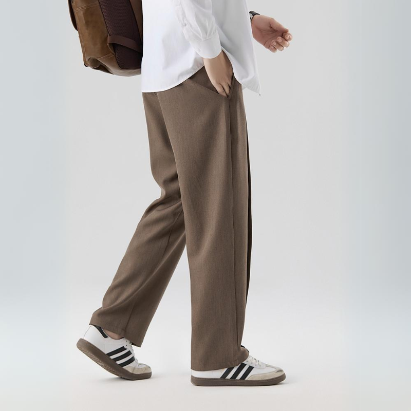Image of Amos | Men's Wide Leg Dress Pants