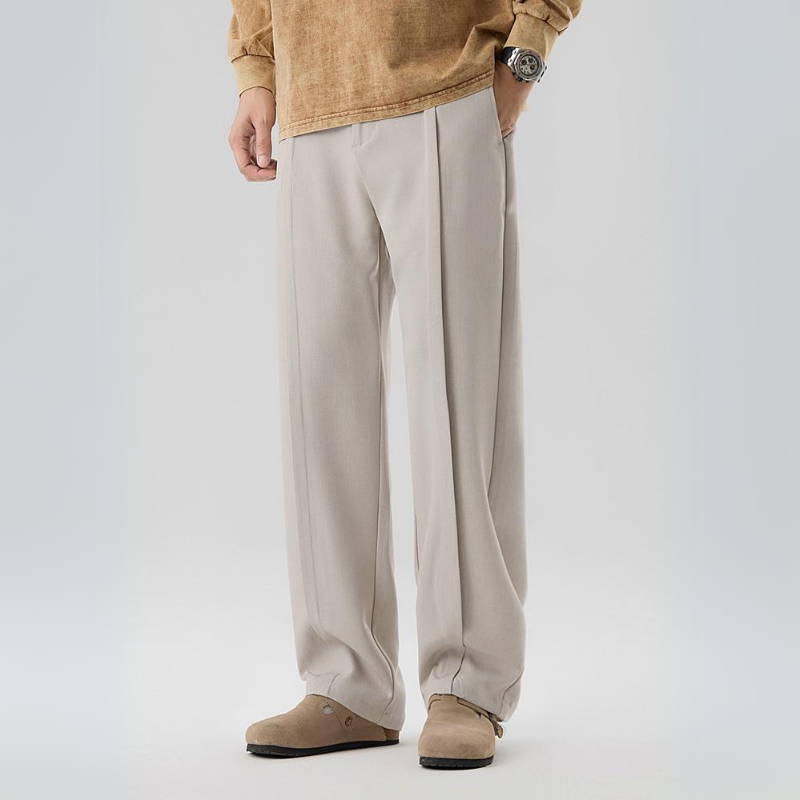 Image of Amos | Men's Wide Leg Dress Pants