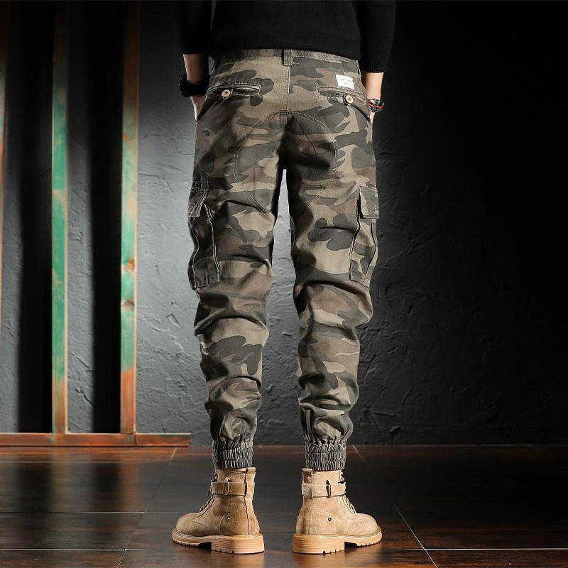 Image of Andy | Men's Camo Cargo Jogger Pants