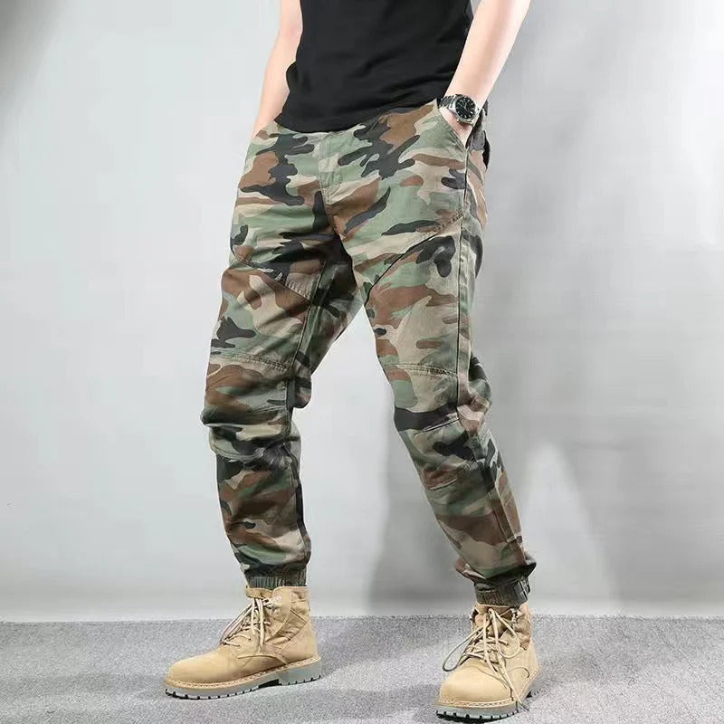 Image of Andy | Men's Camo Cargo Jogger Pants