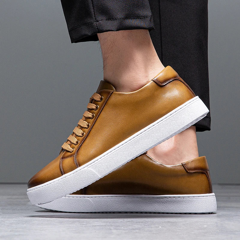 Image of Arlo | Men's Lace-Up Casual Sneakers
