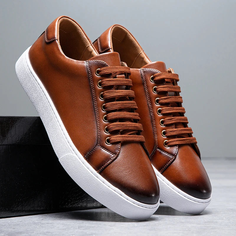 Image of Arlo | Men's Lace-Up Casual Sneakers