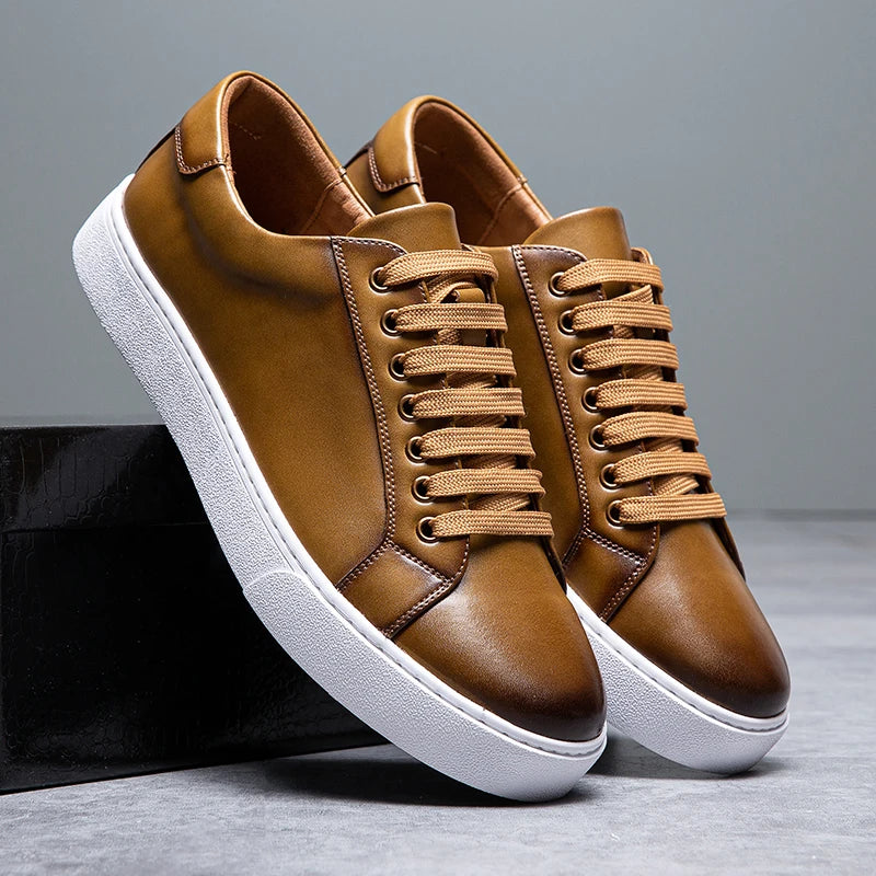 Image of Arlo | Men's Lace-Up Casual Sneakers