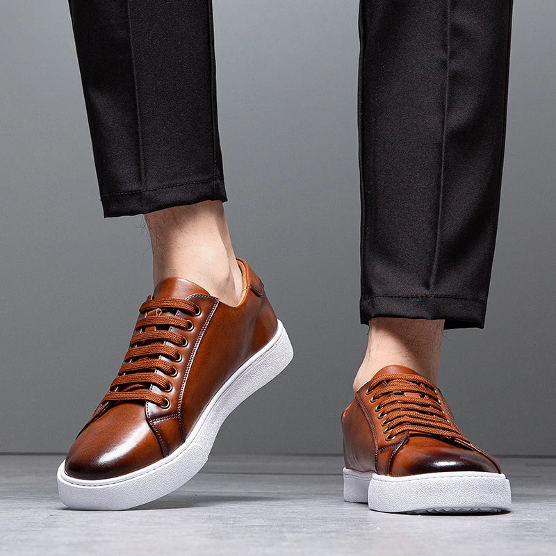 Image of Arlo | Men's Lace-Up Casual Sneakers