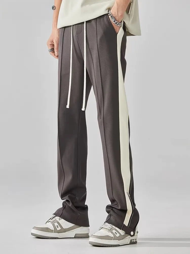 Image of Asher | Men's Side Stripe Drawstring Pants