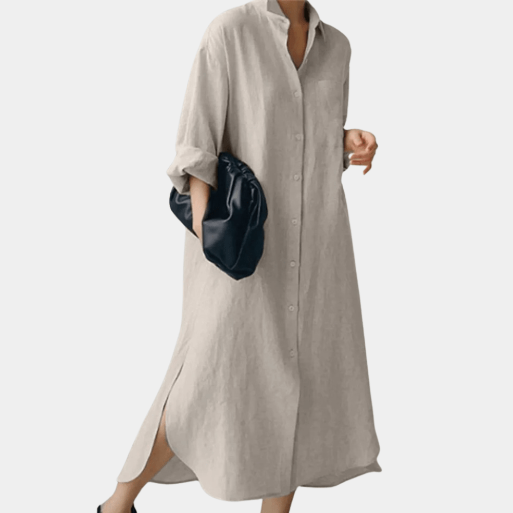 Image of Bailey | Women's Button-Down Maxi Dress