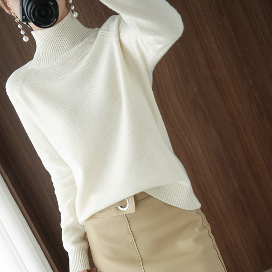 Image of Bailey | Women's Fitted Turtleneck Sweater