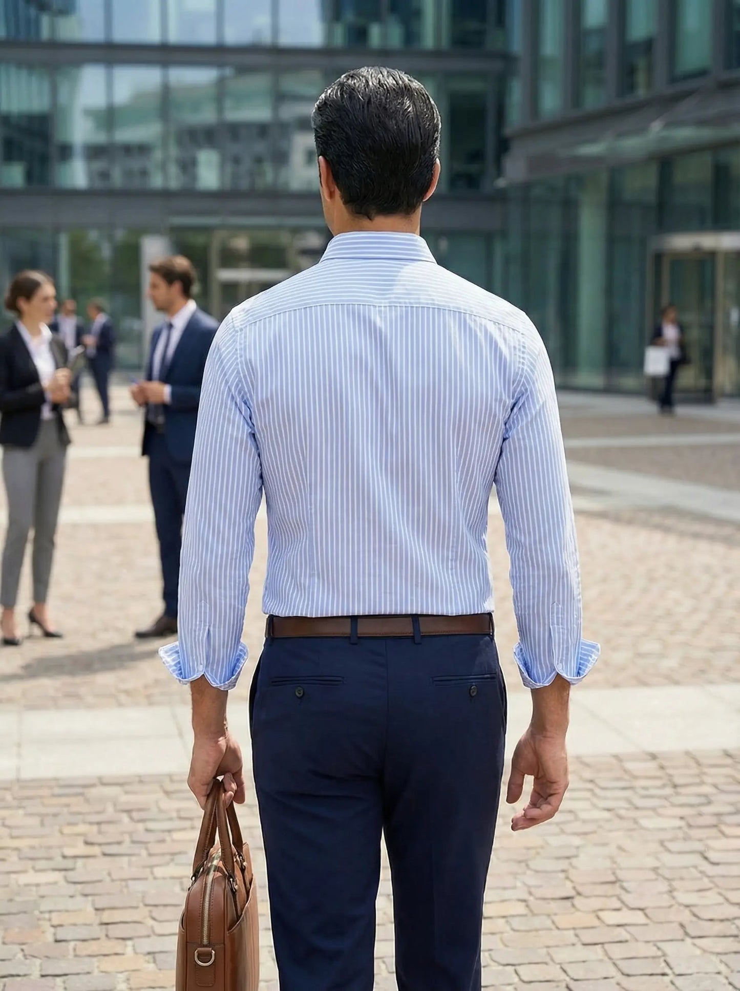 Image of Barney | Men's Button-Down Long Sleeve Shirt