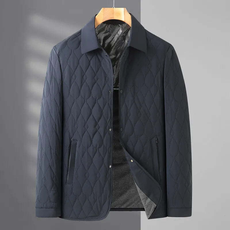 Image of Blaine | Men's Quilted Shirt Jacket