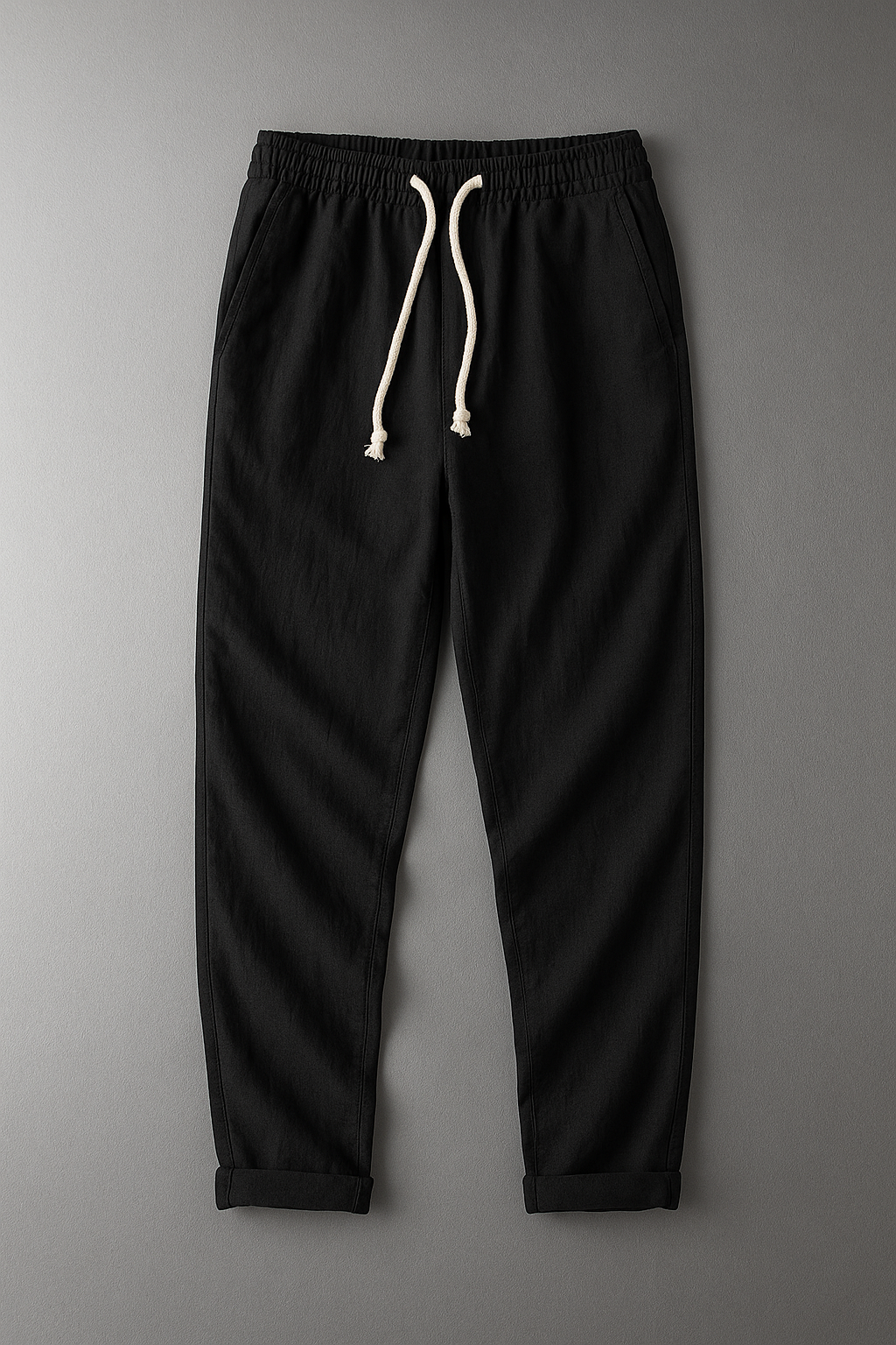Image of Bo | Men's Drawstring Cuffed Casual Pants
