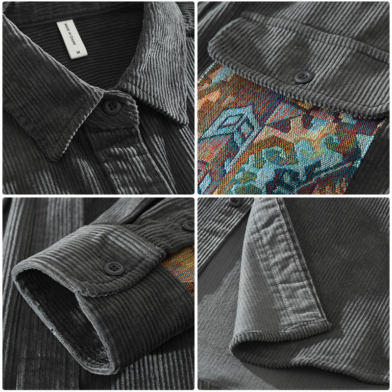 Image of Bo | Men's Long Sleeve Button-Down Shirt