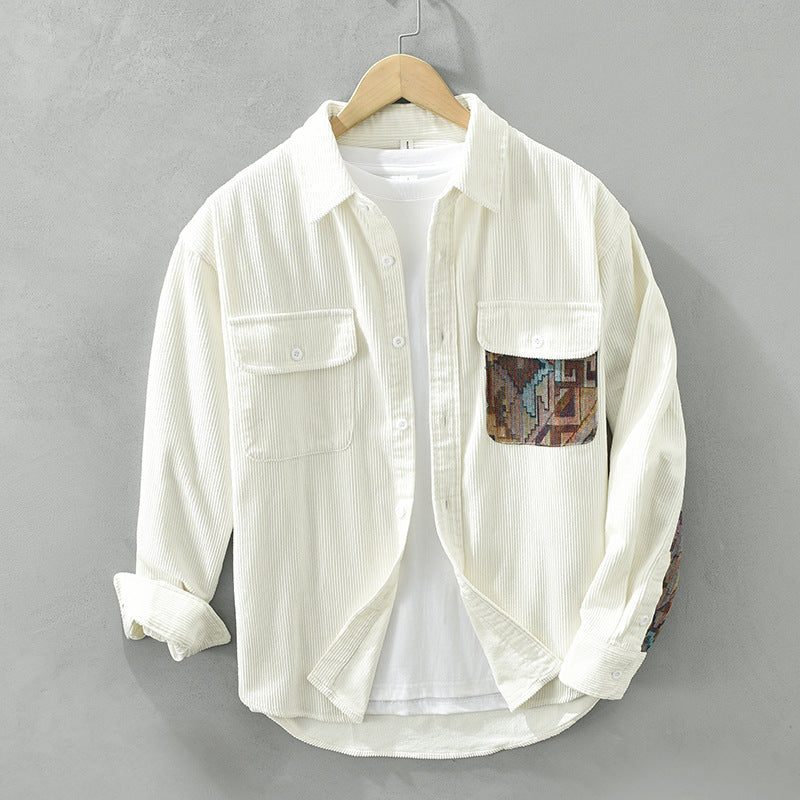 Image of Bo | Men's Long Sleeve Button-Down Shirt