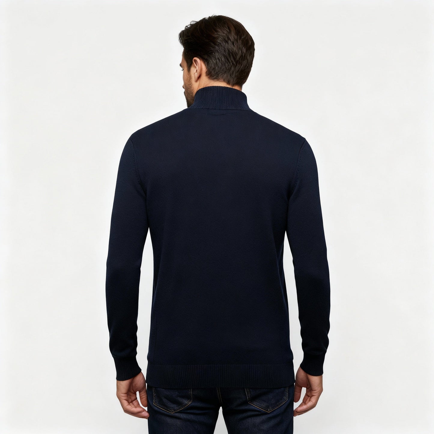 Image of Bryce | Men's Fitted Turtleneck Sweater