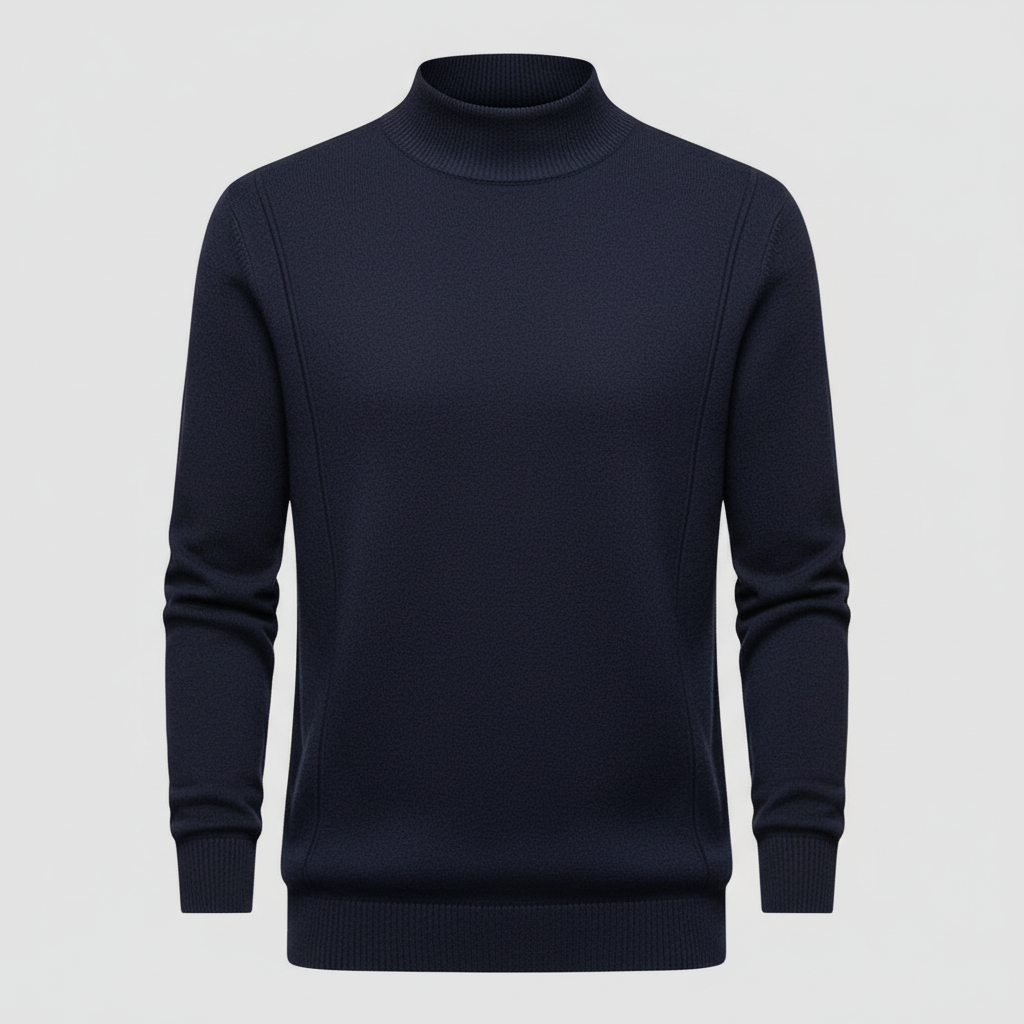 Image of Bryce | Men's Fitted Turtleneck Sweater