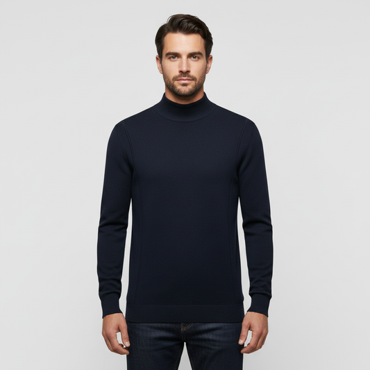 Image of Bryce | Men's Fitted Turtleneck Sweater