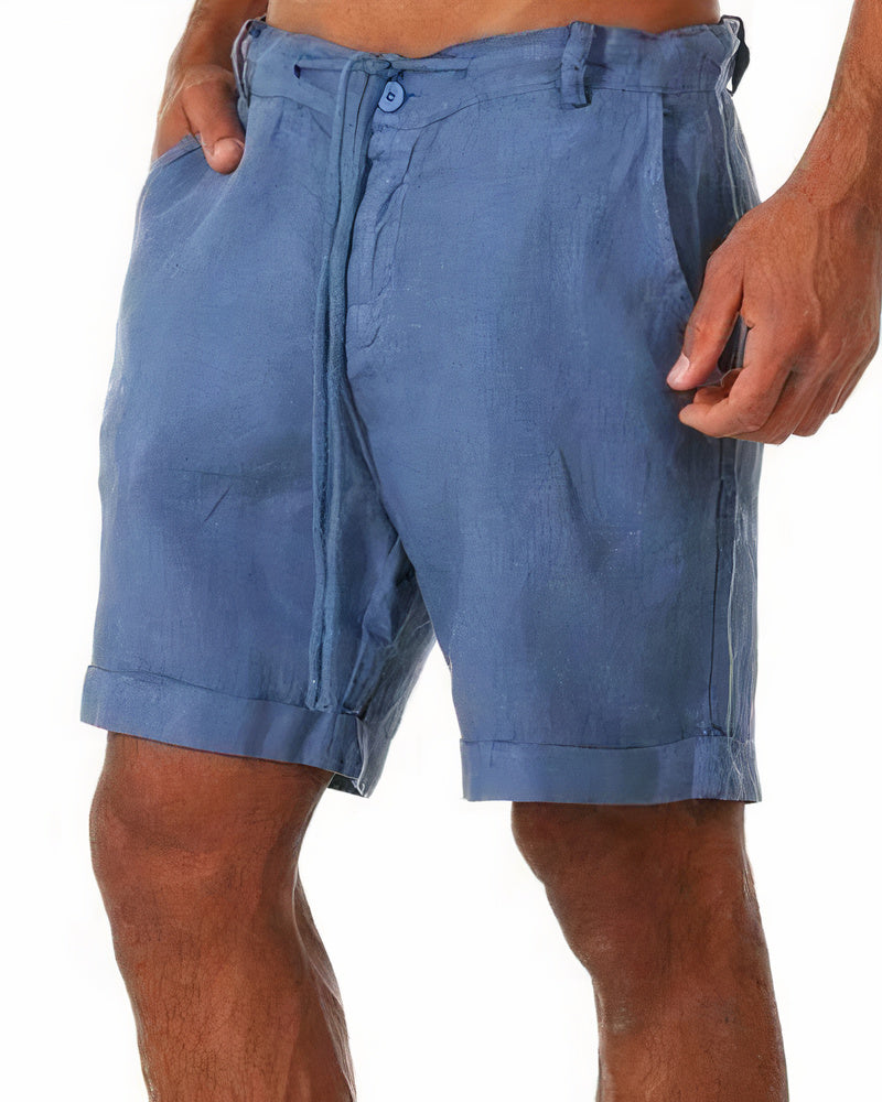Image of Charles | Men's Drawstring Cuffed Casual Shorts