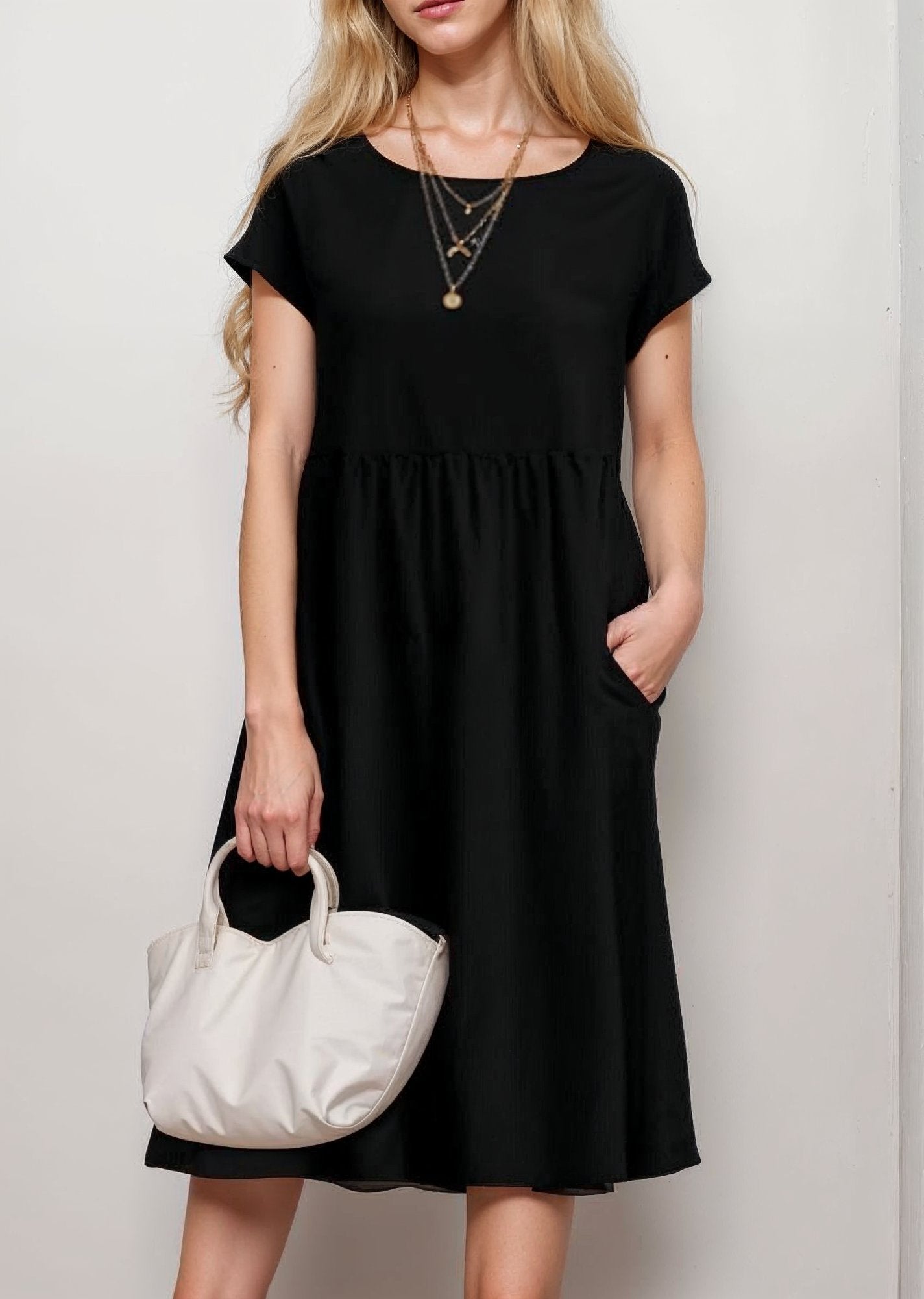 Image of Chelsea | Women's Casual A-Line Midi Dress
